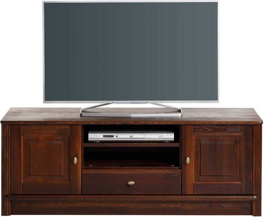 Home affaire Tv-meubel Soeren van massief grenen breedte 131 cm stijlvol design - Foto 11