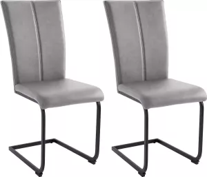 Home affaire Vrijdragende stoel Nils Stoel belastbaar tot 120 kg (set 2 stuks)