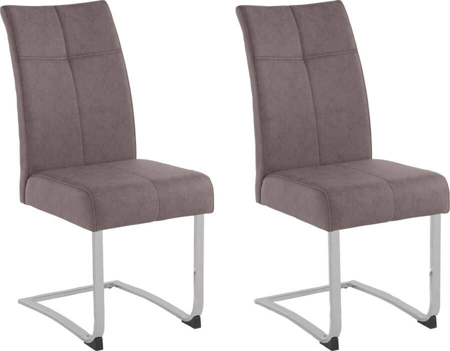 Home affaire Vrijdragende stoel RAB Bekleding in verschillende kwaliteiten maximaal vermogen 120 kg (set 2 stuks) - Foto 9