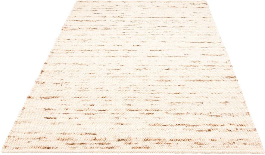 Home affaire Wollen kleed David zuivere wol met de hand geweven zachte touch