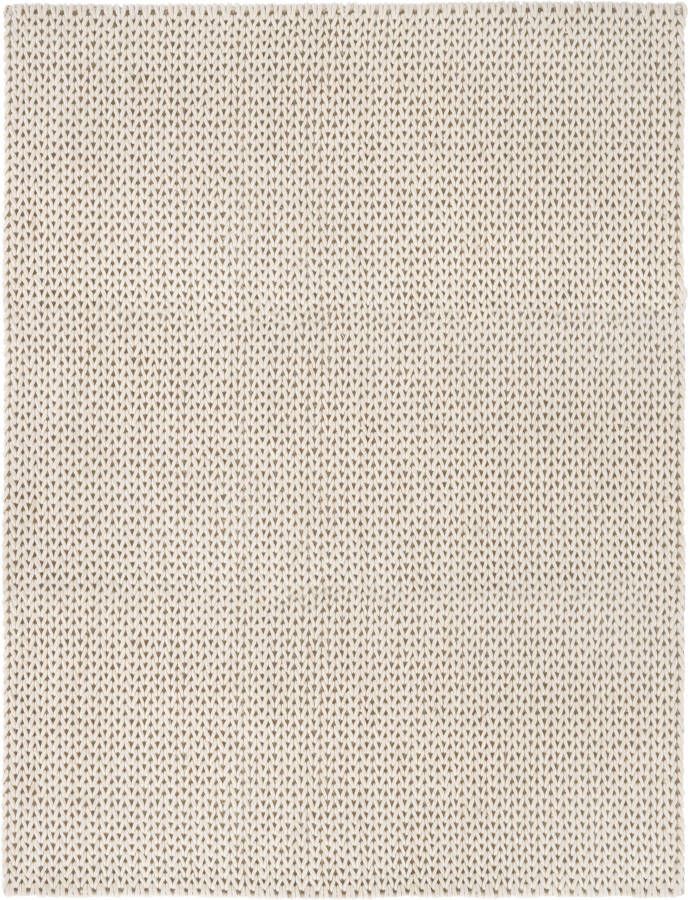 Home affaire Wollen kleed Noyack Handgeweven kleed tricot-look met de hand geweven zuivere wol - Foto 11