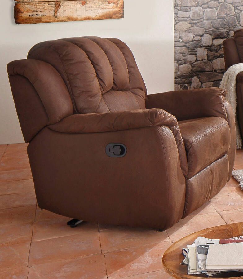 Home affaire XXL-fauteuil Marko met royale relaxfunctie met binnenvering hoge belastbaarheid - Foto 16