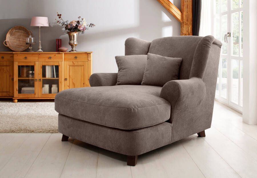 Home affaire XXL-fauteuil Oase XXL mega fauteuil oorfauteuil incl. sierkussens love seat - Foto 10