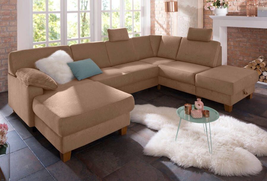 Home affaire Zithoek Belfort U-vorm met binnenvering naar keuze met slaapfunctie en bergruimte - Foto 10