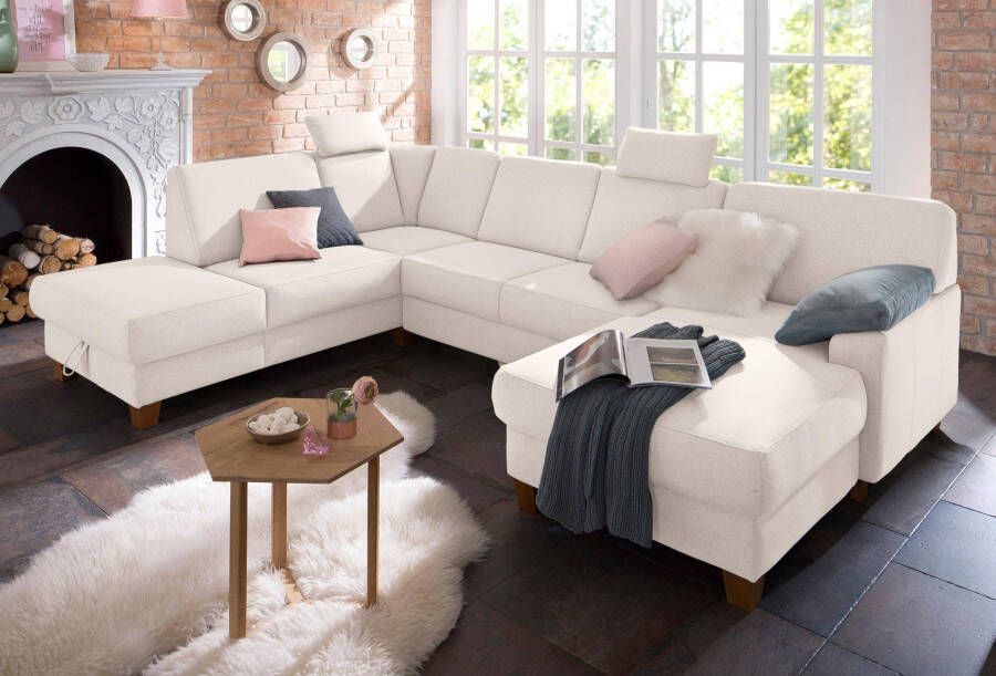 Home affaire Zithoek Belfort U-vorm met binnenvering naar keuze met slaapfunctie en bergruimte - Foto 6