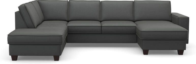 Home affaire Zithoek County U-model naar keuze ottomane links of rechts met binnenveringsinterieur (3-delig) - Foto 9