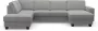Home affaire Zithoek County naar keuze ottomane links of rechts met binnenveringsinterieur naar keuze met bed en bedkist (3 stuks) - Thumbnail 1