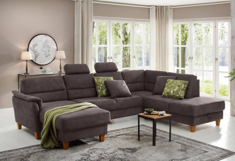 Home affaire Zithoek Palmera U-vorm Binnenvering naar keuze met slaapfunctie en met zonder bergruimte - Foto 9