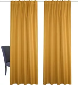 Home Basics Gordijn 2er JOHN Verduisteringsgordijn (2 stuks)