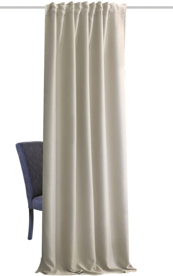 Home Basics Gordijn ACUSTICO Thermo verduisterend akoestisch fleece (1 stuk) - Foto 5