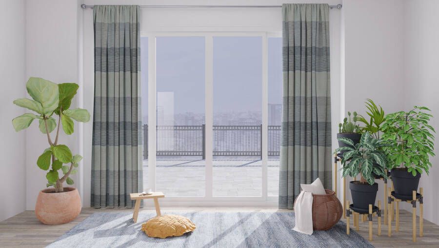 HOMING Gordijn Lennik Strepen modern kleurverloop woonkamer slaapkamer (1 stuk) - Foto 7