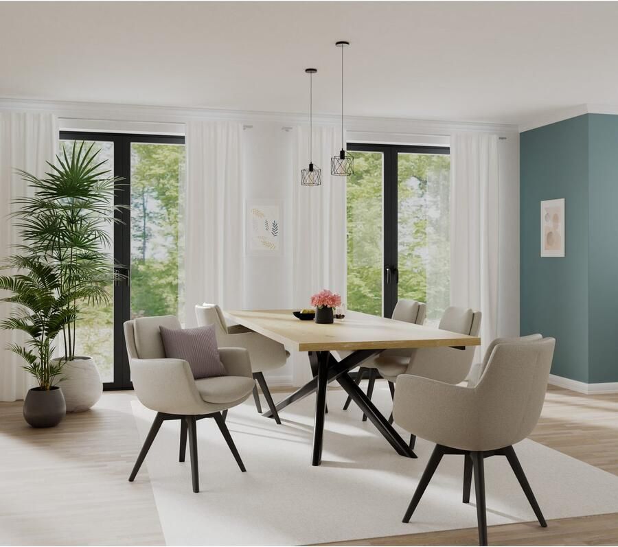 HOMING Gordijn Galdin Verduisteringsgordijn ondoorzichtig thermo energiebesparend (1 stuk)