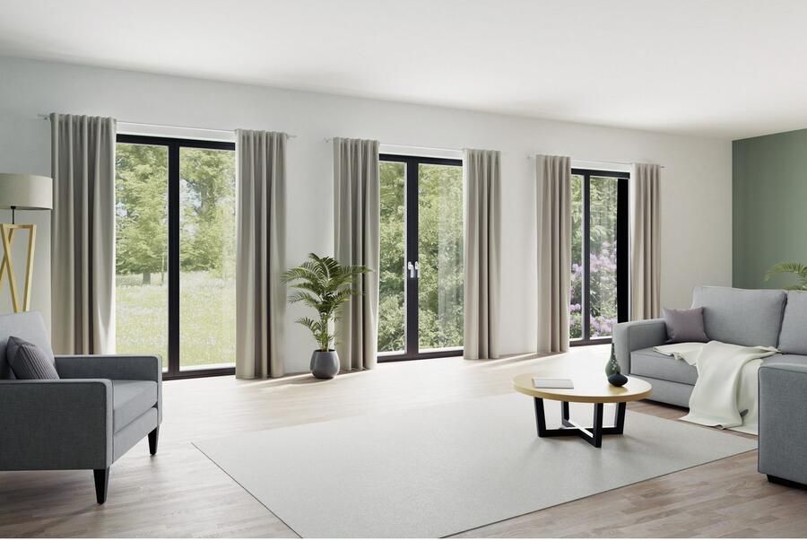 HOMING Gordijn Galdin Verduisteringsgordijn ondoorzichtig thermo energiebesparend (1 stuk)