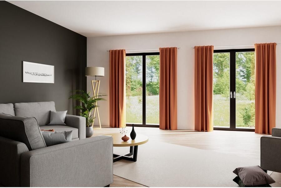 HOMING Gordijn Galdin Verduisteringsgordijn ondoorzichtig thermo energiebesparend (1 stuk)