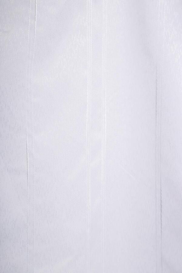 HOMING Gordijn Modesto Gekreukte gordijn wit transparant macramé woonkamer slaapkamer (1 stuk) - Foto 2