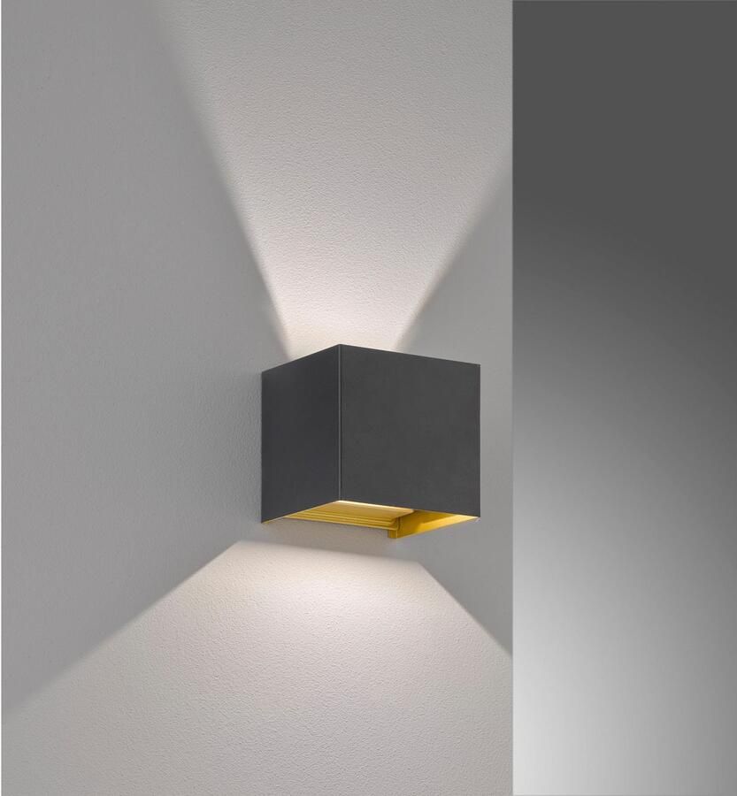 Honsel Leuchten Ledwandlamp voor buiten THORE (1 stuk) - Foto 2