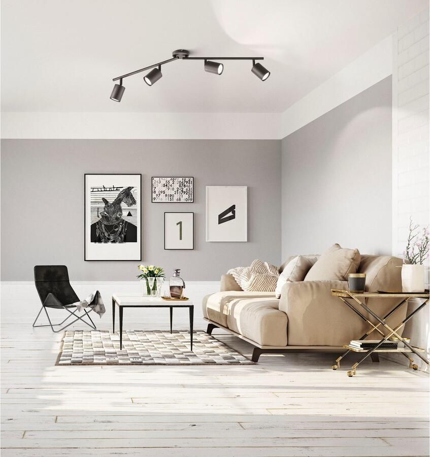 Home24 LED plafondlamp Vano IV Fischer & Honsel - Foto 2