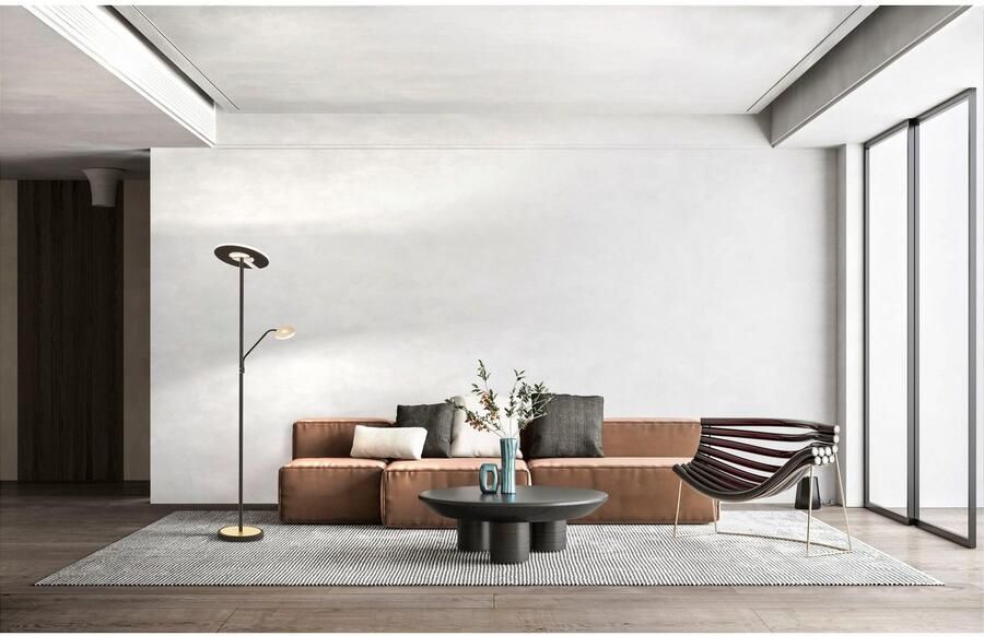 Honsel Leuchten Staande lamp Dent duurzame led dimbaar (1 stuk) - Foto 4