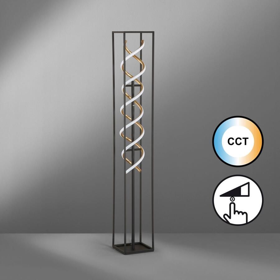 Honsel Leuchten Staande lamp Gian duurzame led dimbaar (1 stuk) - Foto 2