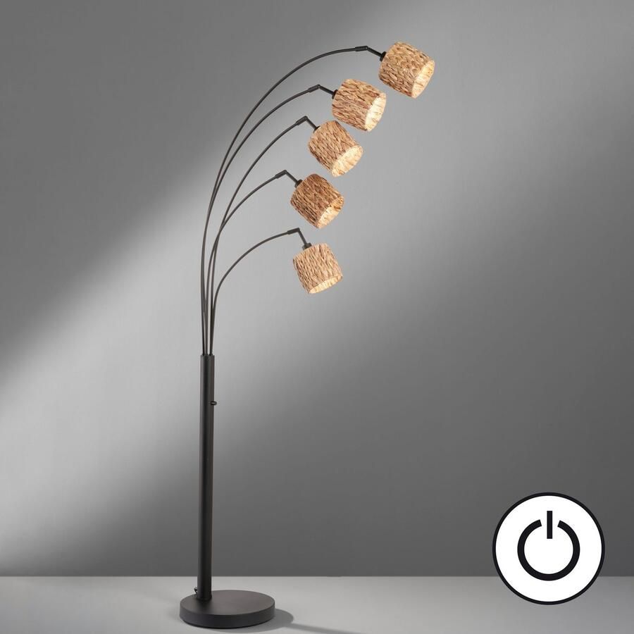 Honsel Leuchten Staande lamp Hyacint van hoge kwaliteit (2-delig) - Foto 2