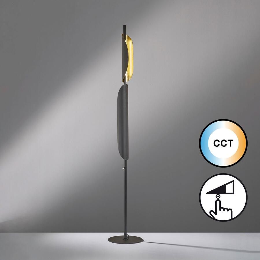 Honsel Leuchten Staande lamp Skal duurzame led dimbaar (1 stuk) - Foto 2