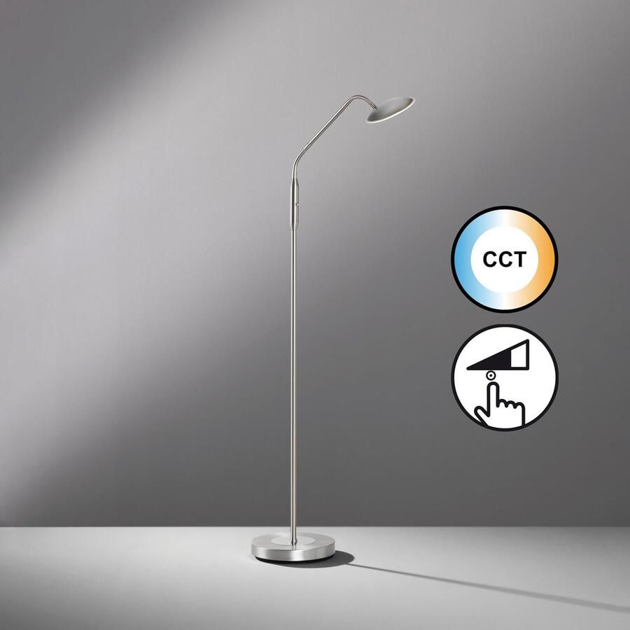 Honsel Leuchten Staande lamp Tallri duurzame led dimbaar - Foto 2