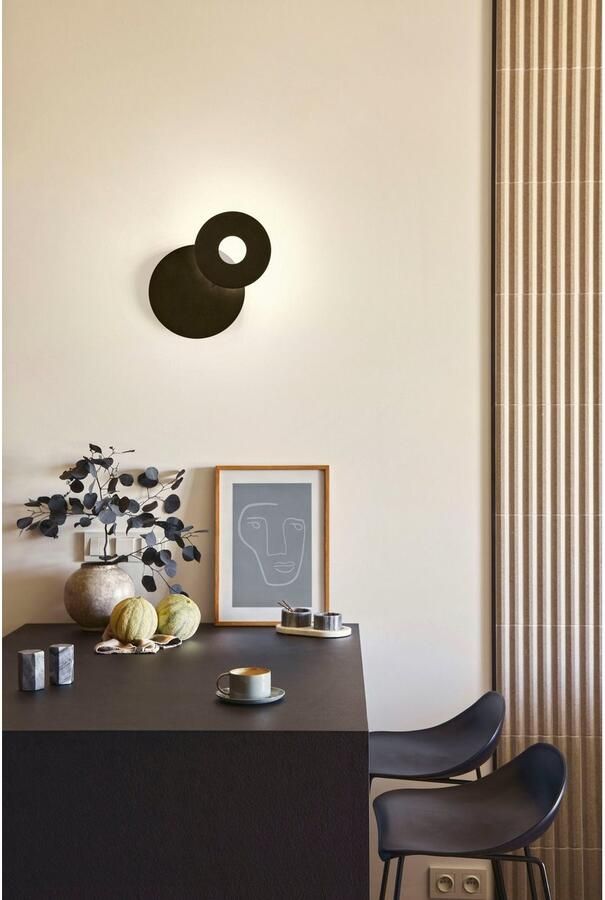 Honsel Leuchten Wandlamp Hennes duurzame led (1 stuk) - Foto 3