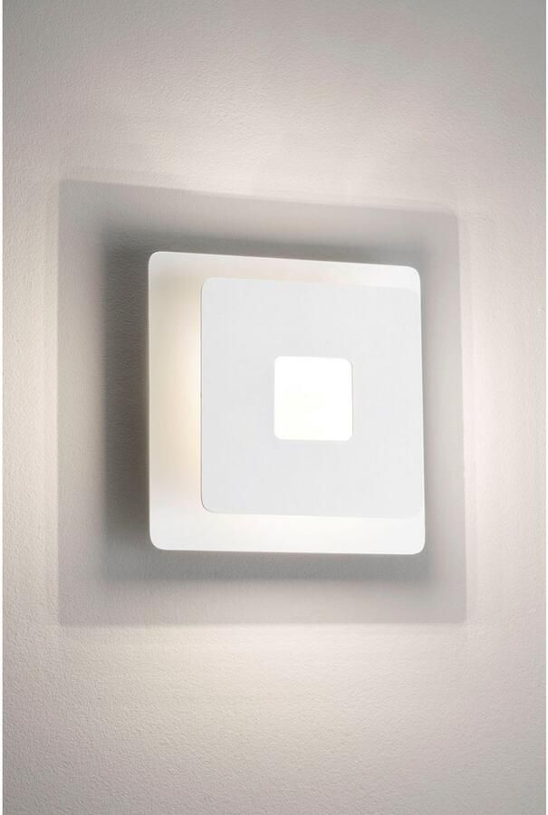 Honsel Leuchten Wandlamp Hennes duurzame led (1 stuk) - Foto 3