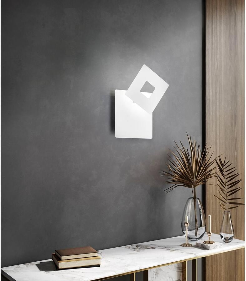 Honsel Leuchten Wandlamp Hennes duurzame led (1 stuk) - Foto 2