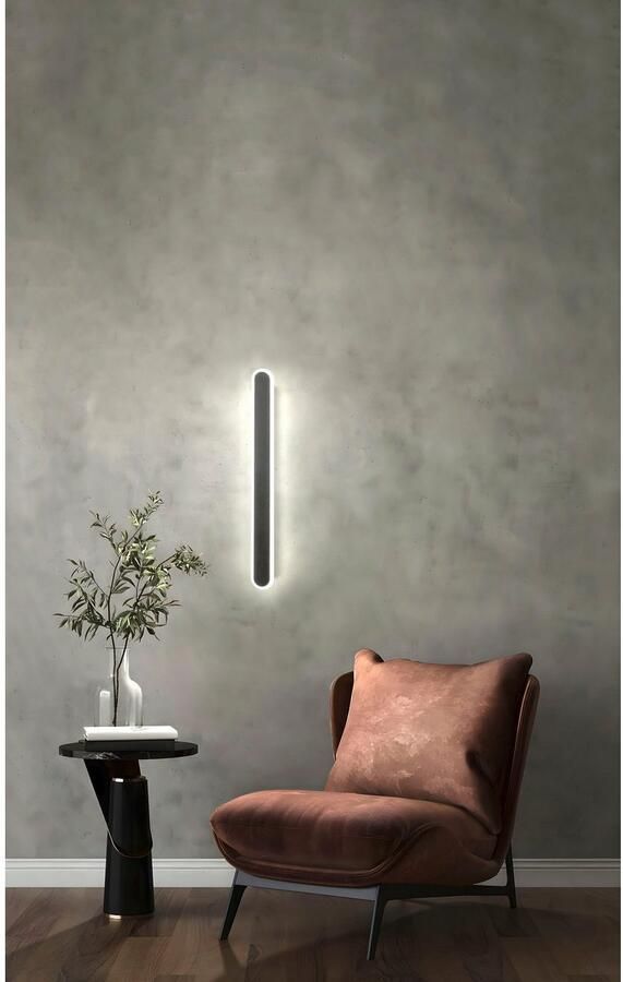 Honsel Leuchten Wandlamp Stretto duurzame led (1 stuk) - Foto 2