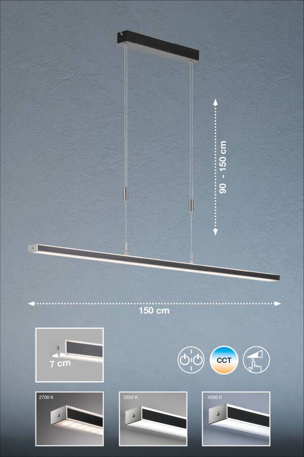 Home24 LED hanglamp Tournay Fischer & Honsel - Foto 2
