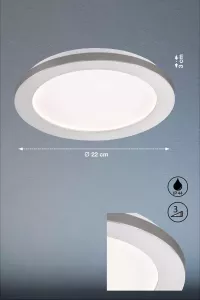 Honsel Leuchten Led-plafondlamp Gotland (1 stuk)