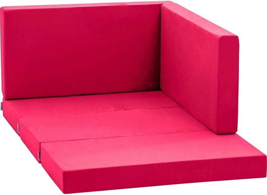 Hoppekids Hoogslaper ECO Dream 90x200 met bureau & loungebank logeerbed Kinderbed van massief hout bank uitschuifbaar tot logeerbed - Foto 3