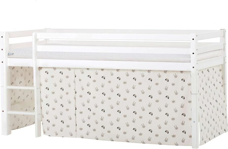 Hoppekids Hoogslaper ECO Dream kinderbed speelbed halfhoog bed van massief hout - Foto 6