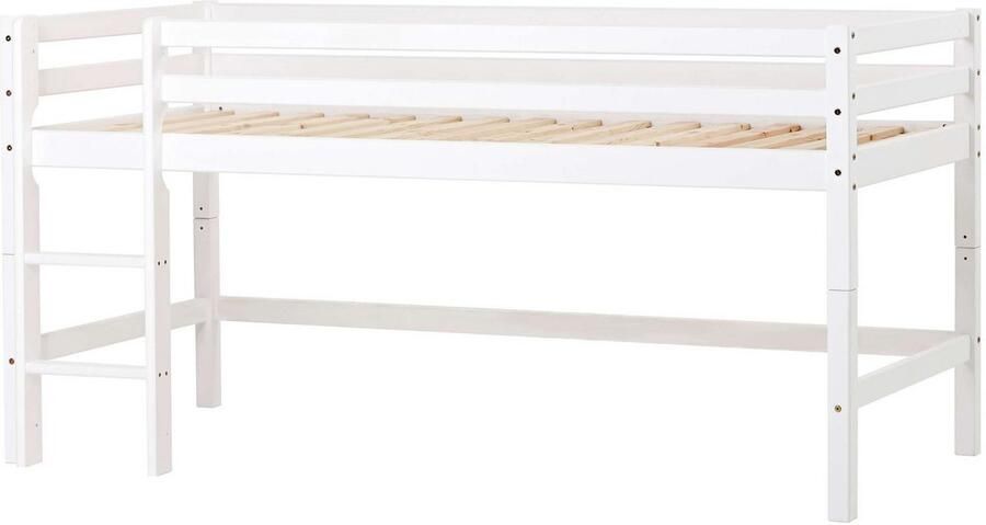 Hoppekids Hoogslaper ECO Dream kinderbed speelbed halfhoog bed van massief hout - Foto 3