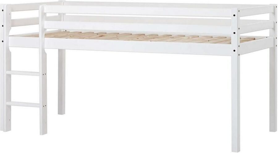 Hoppekids Hoogslaper ECO Dream kinderbed speelbed halfhoog bed van massief hout - Foto 8