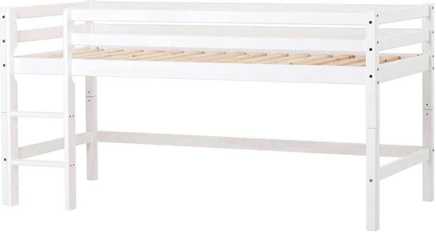 Hoppekids Hoogslaper ECO Dream kinderbed speelbed halfhoog bed van massief hout - Foto 7