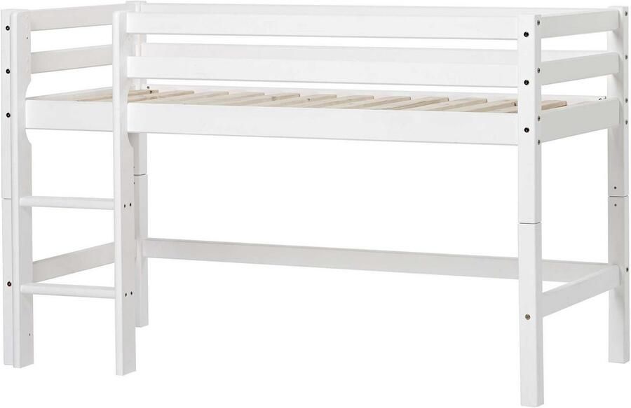 Hoppekids Hoogslaper ECO Dream kinderbed speelbed halfhoog bed van massief hout - Foto 3