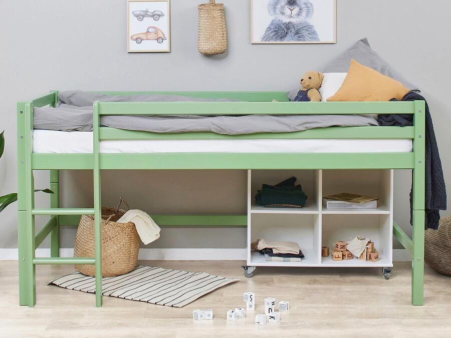 Hoppekids Hoogslaper ECO Dream MY COLOR 90x200 om te bouwen tot een eenpersoonsbed 4 kleuren (set) - Foto 5
