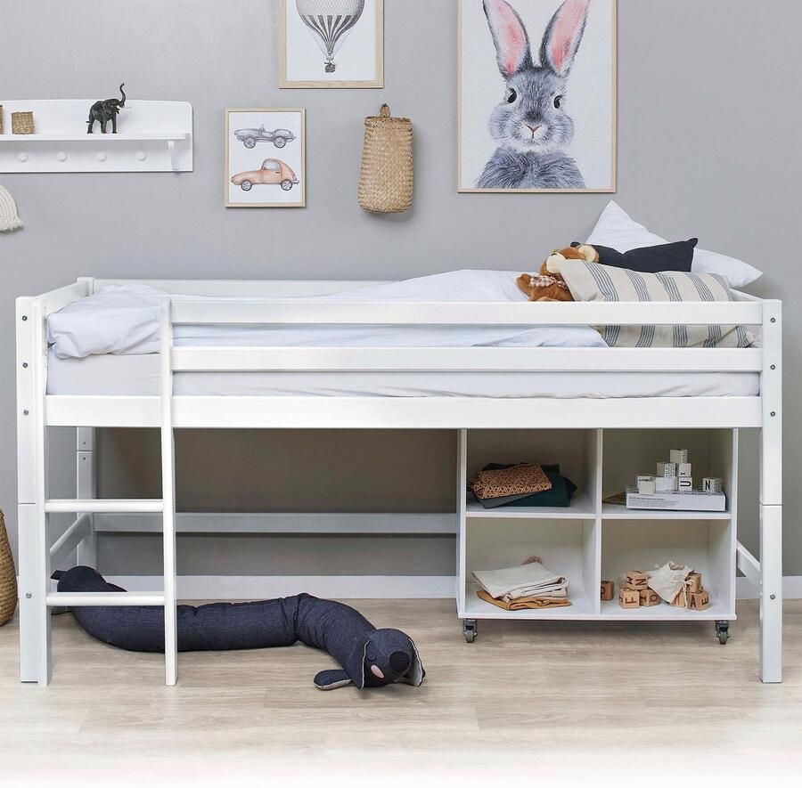 Hoppekids Hoogslaper ECO Dream MY COLOR 90x200 om te bouwen tot een eenpersoonsbed 4 kleuren (set) - Foto 5