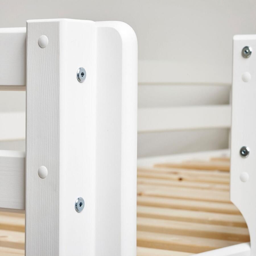 Hoppekids Hoogslaper ECO Dream MY COLOR 90x200 om te bouwen tot een eenpersoonsbed 4 kleuren (set)