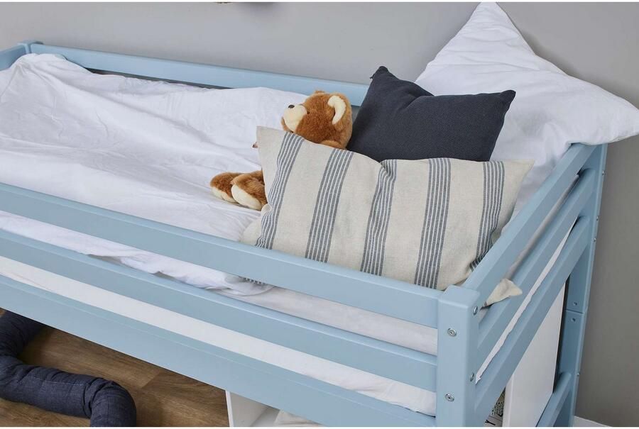 Hoppekids Hoogslaper ECO Dream MY COLOR 90x200 om te bouwen tot een eenpersoonsbed 4 kleuren (set) - Foto 5