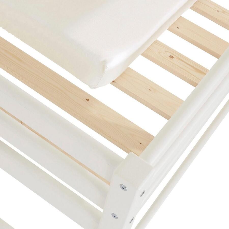 Hoppekids Hoogslaper "Winter Wonderland" 90x200 om te bouwen met gordijnenset winter (set)