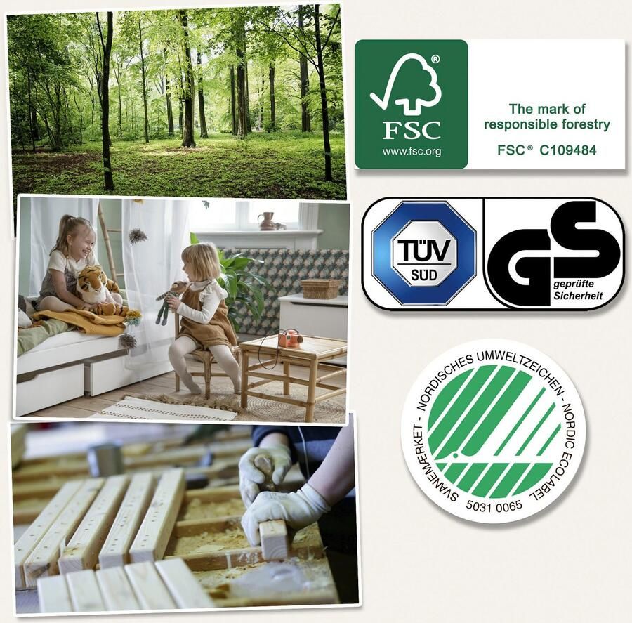 Hoppekids Hoogslaper "Winter Wonderland" (set)