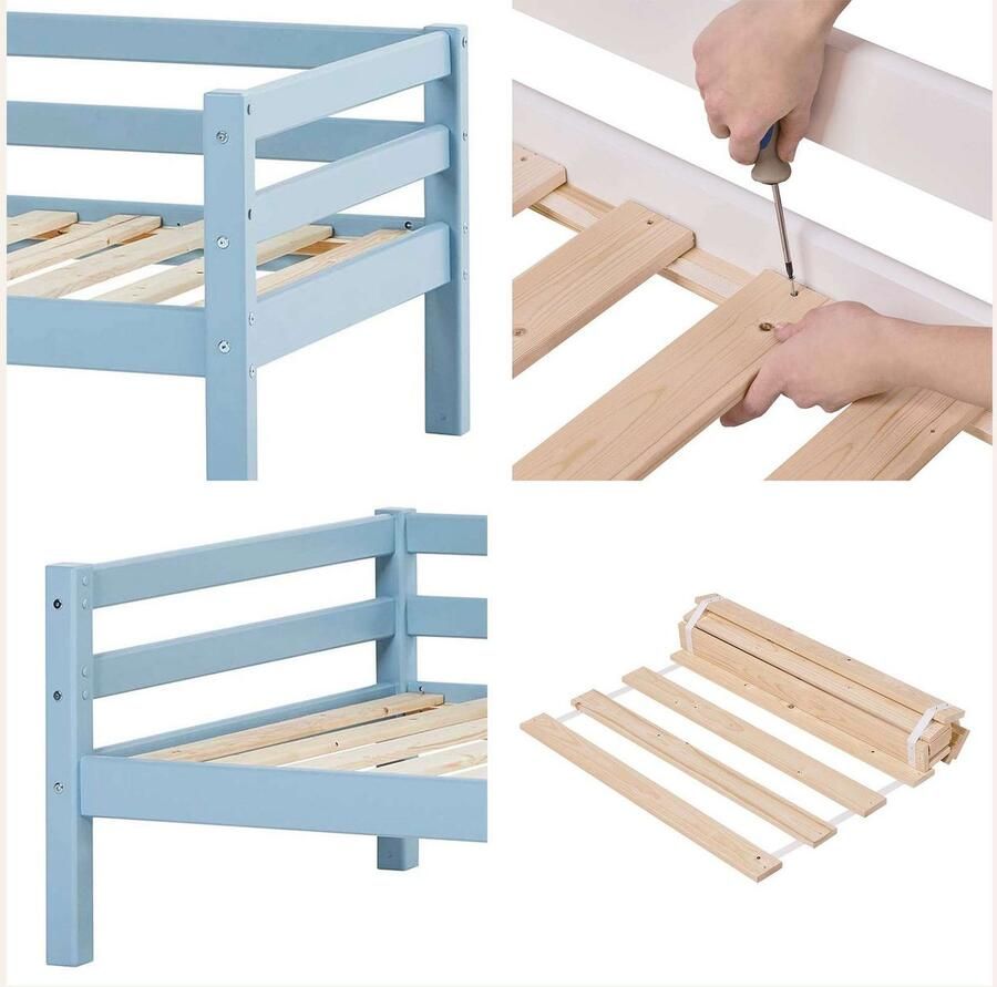 Hoppekids Slaapbank Kinderbed ECO Dream eenpersoonsbed juniorbed 90x200 - Foto 3