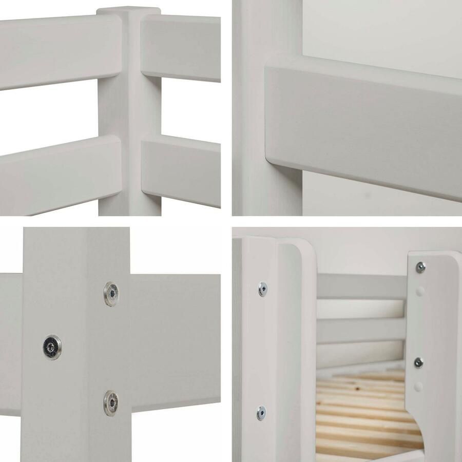 Hoppekids Speelbed ECO COMFORT hoogslaper deelbaar in 2 eenpersoonsbedden