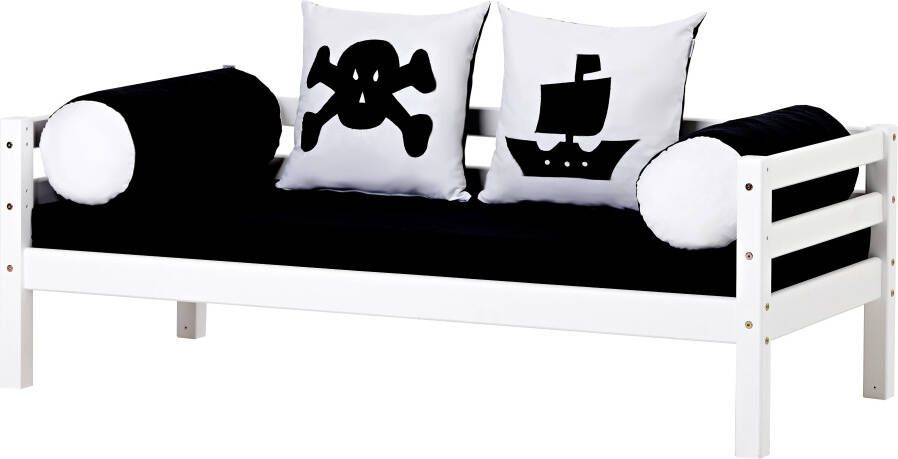 Hoppekids Kinderledikant Eco Dream Piratenbed slaapbank met matras zwart 2 maten - Foto 5