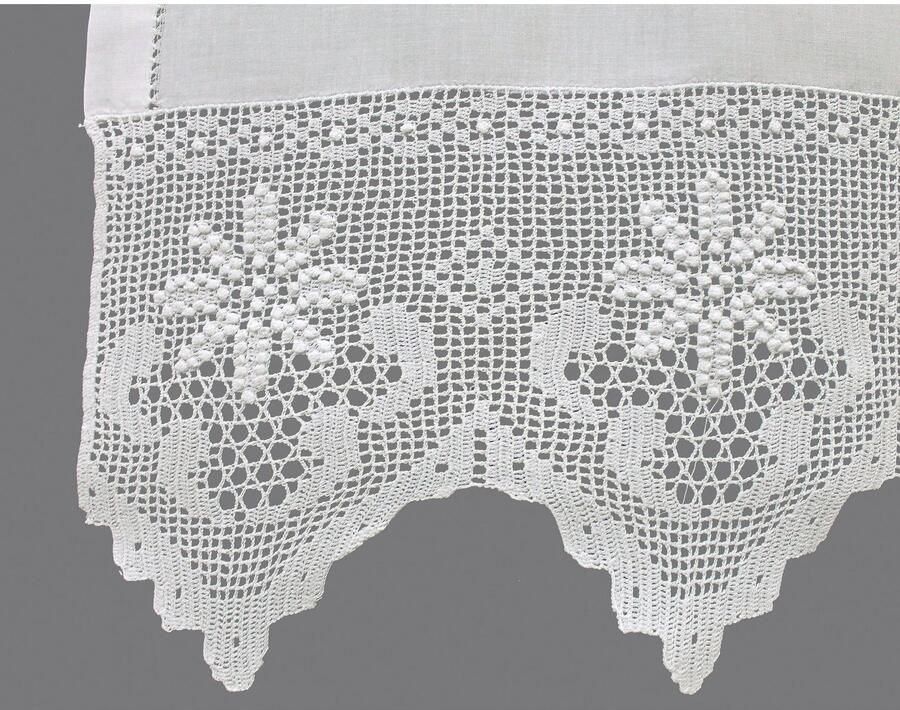 Hossner Gordijn Wildspitze m. echte handgemaakte gehaakte kant (1 stuk) - Foto 3