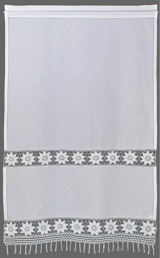 Hossner Gordijn Zugspitze Gehaakte kant echt handwerk (1 stuk) - Foto 4