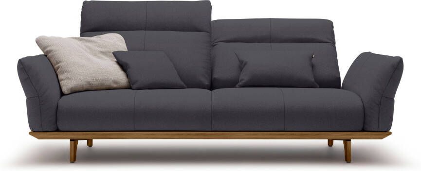 OTTO Creation BY ROLF BENZ 3-zitsbank Hs.460 Onderstel in walnotenhout walnotenhouten poten breedte 208 cm - Foto 4